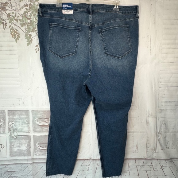 Old Navy Womens Rockstar Super Skinny Extra High Rise Ankle Jeans Plus Sz. 26 - Picture 13 of 13